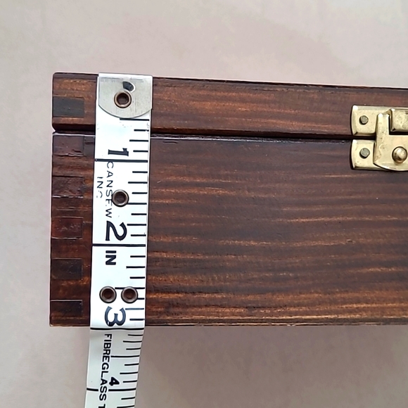 Hand-made Wooden decorative jewelry/craft box - Picture 9 of 9